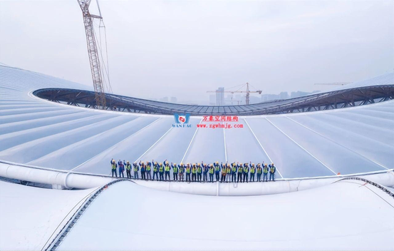 لمركز ووشي الألمبي في الصين ETFE هيكل مظلة وسائد هوائية من