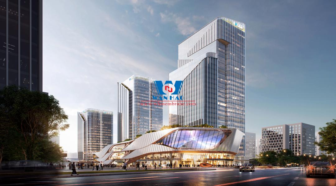 Shanghai Integrated Circuit Design Industrial Park ETFE Air Cushion Project Shanghai Integrated Circuit Design Industrial Park ETFE Air Cushion Project