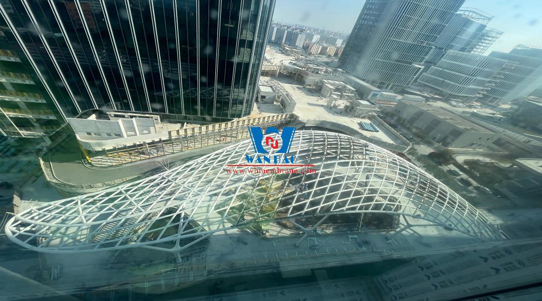 Shanghai Integrated Circuit Design Industrial Park ETFE Air Cushion Project Shanghai Integrated Circuit Design Industrial Park ETFE Air Cushion Project