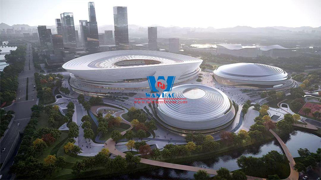 Hangzhou International Sports Center PTFE Membrane Structure Project