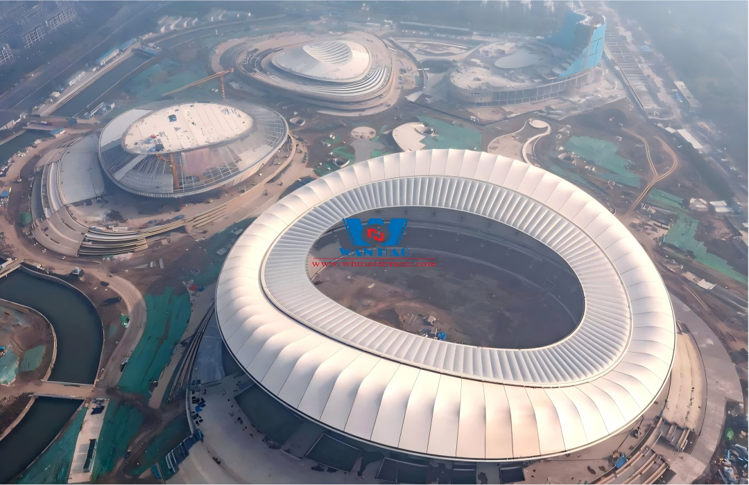 Wuxi Olympic Sports Industry Center ETFE Membrane Structure Project