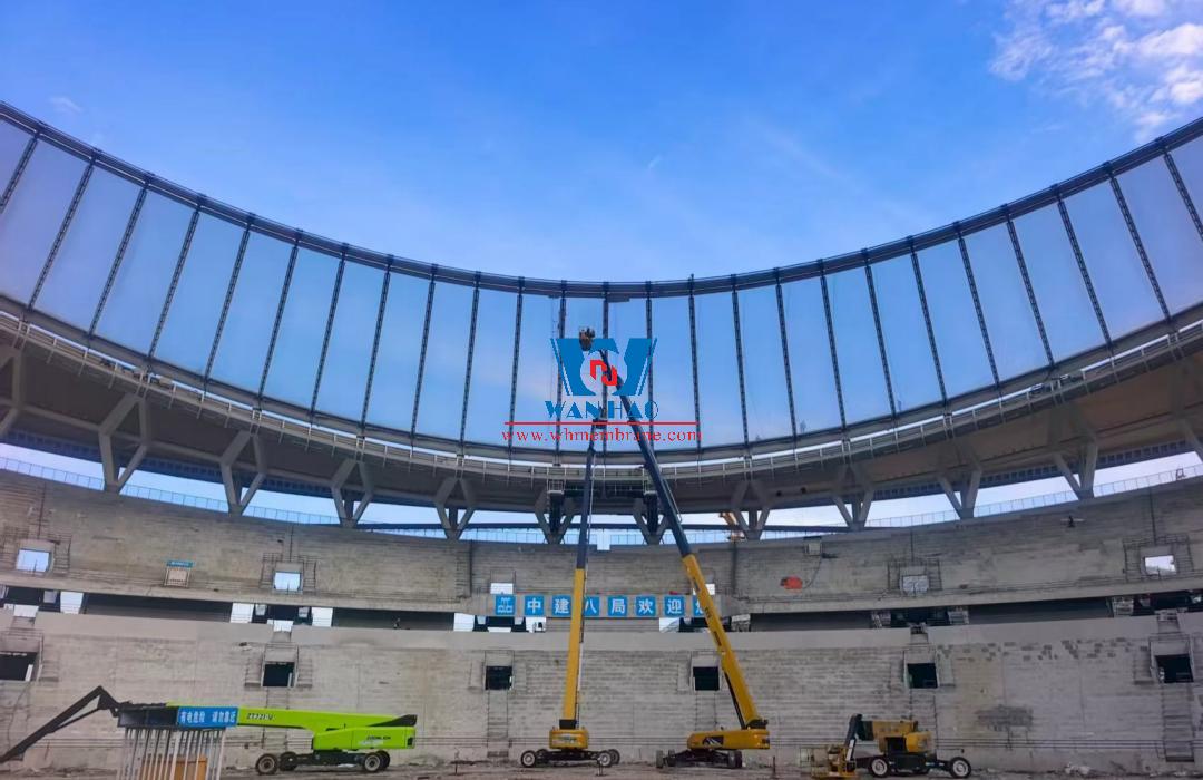 Wuxi Olympic Sports Industry Center ETFE Membrane Structure Project