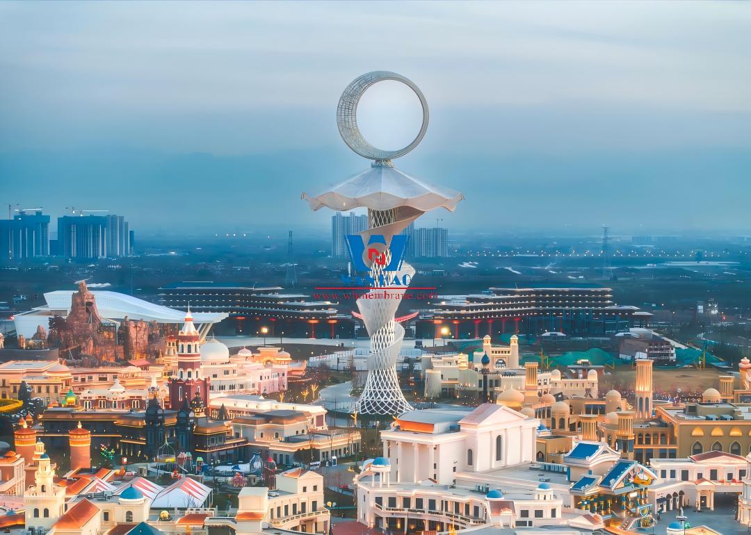 The beauty of membrane structure architecture