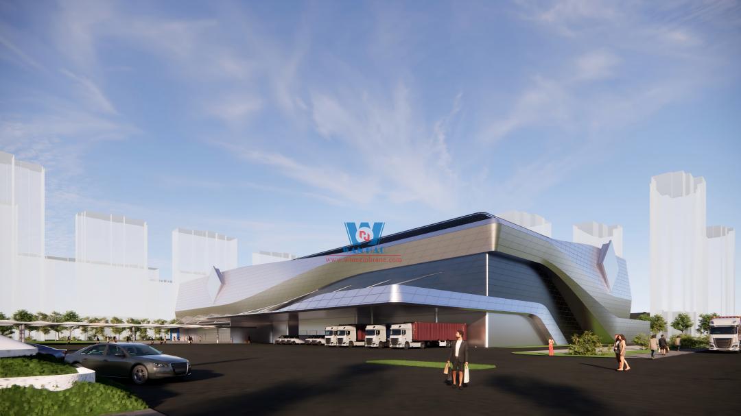 Green Heart Sea • Wisdom Industry-Finance Agribusiness Integration Project: ETFE Air Cushion Canopy Installation