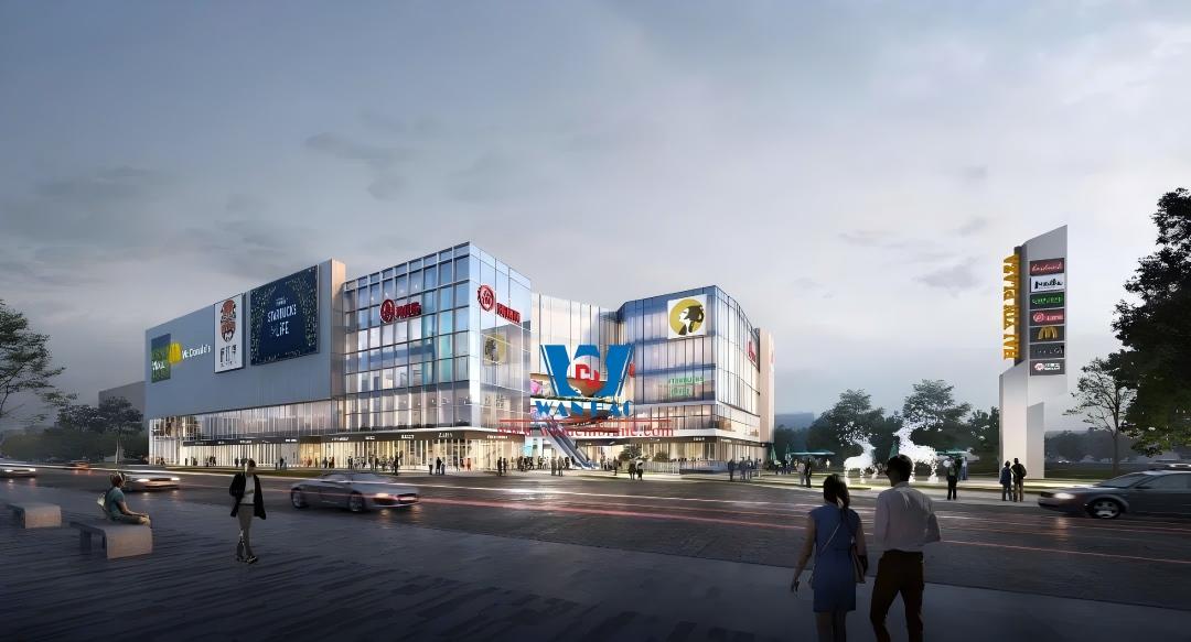 Guangzhou Conghua Phoenix New World Commercial Building ETFE PTFE Membrane Structure Project