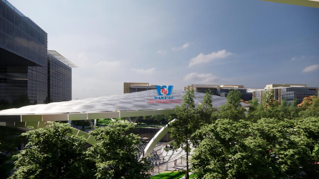 Shandong High-End Chemical Research Institute Project: ETFE Membrane Structure Engineering