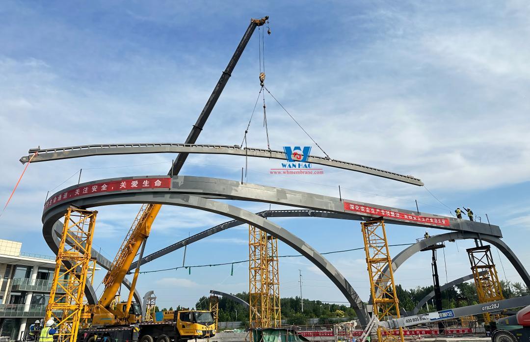 Shandong High-End Chemical Research Institute Project: ETFE Membrane Structure Engineering