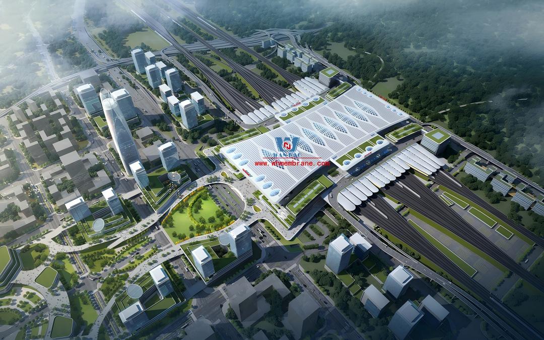 Chongqing East Station Membrane Structure Roof Project