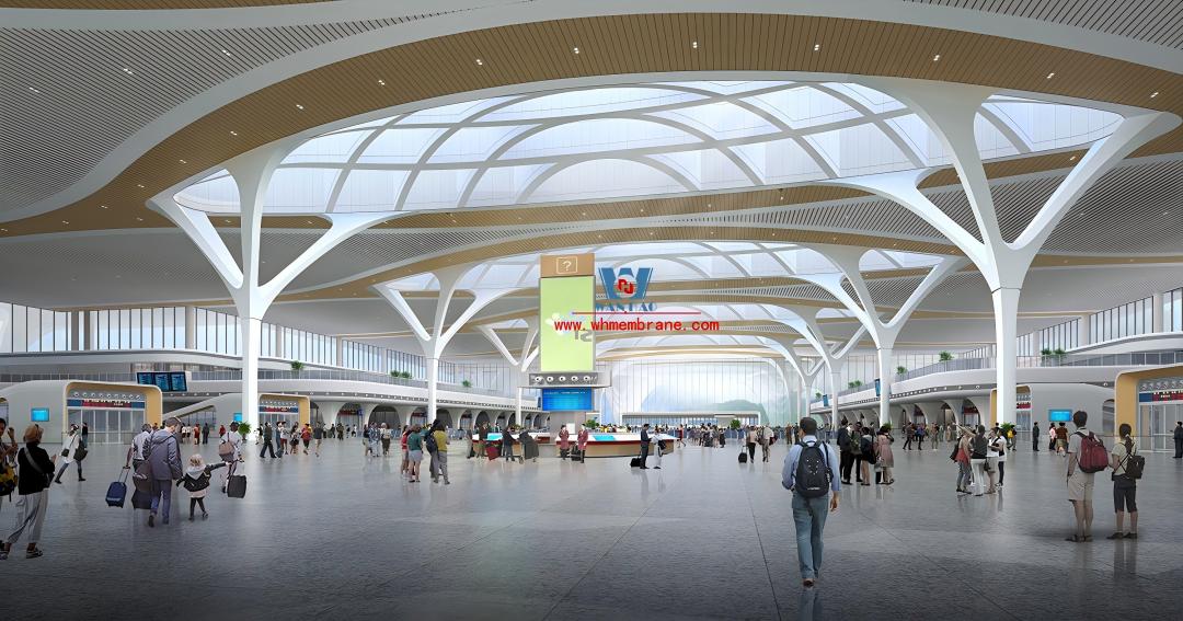 Chongqing East Station Membrane Structure Roof Project