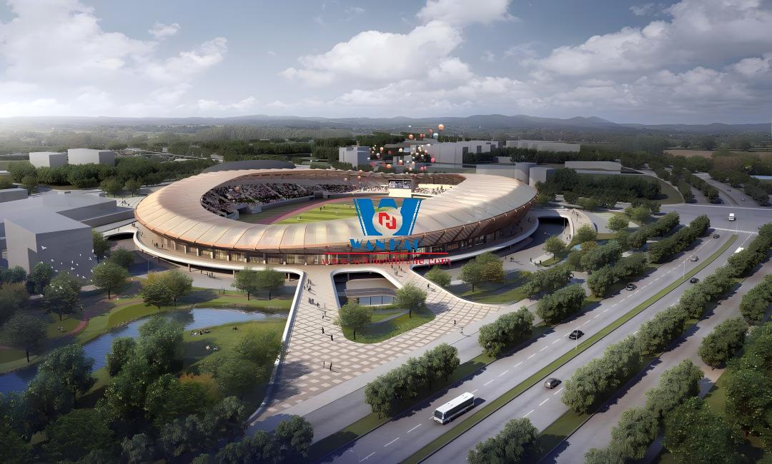 Pingyang Sports Center PTFE Membrane Structure