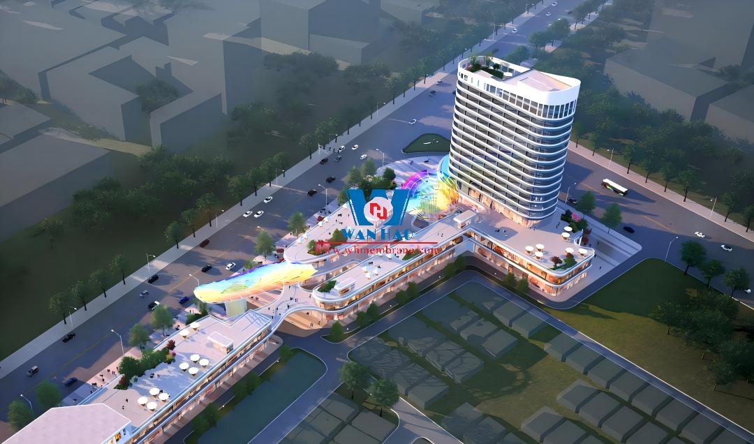 Guangzhou Maoming Zonghui Tianjie Commercial Street ETFE Membrane Structure Project