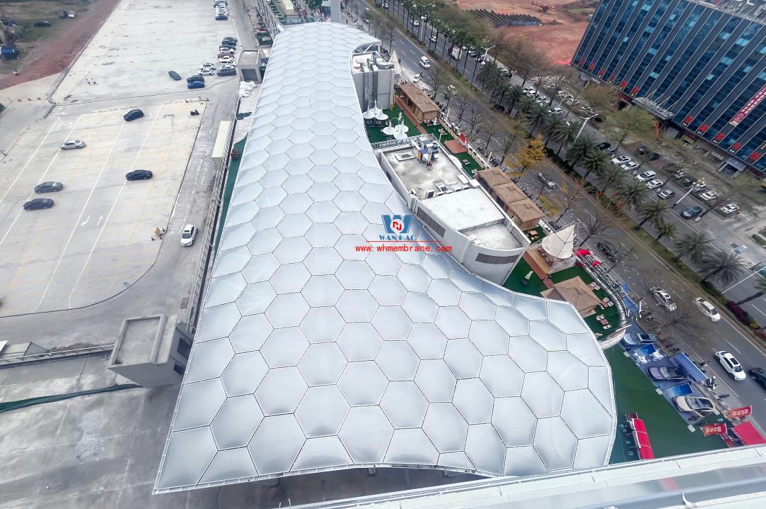Guangzhou Maoming Zonghui Tianjie Commercial Street ETFE Membrane Structure Project