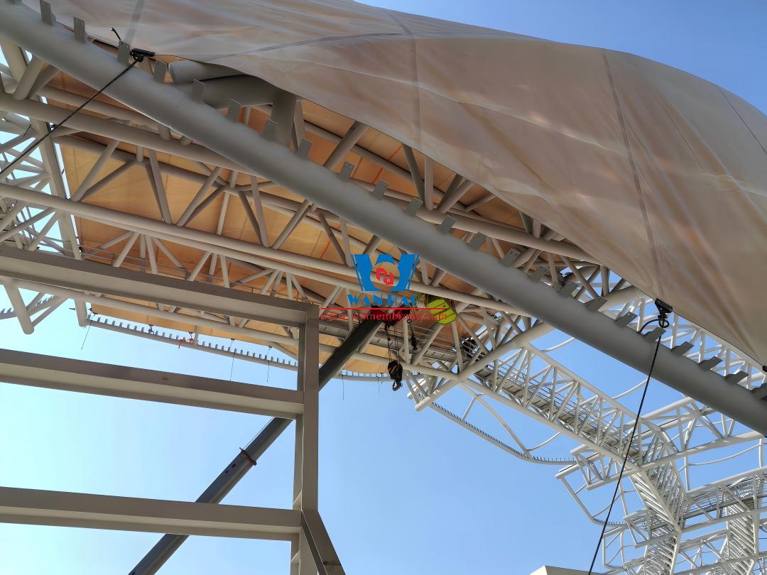 Ruilai International Sports and Culture Center Stadium Canopy Structure Project