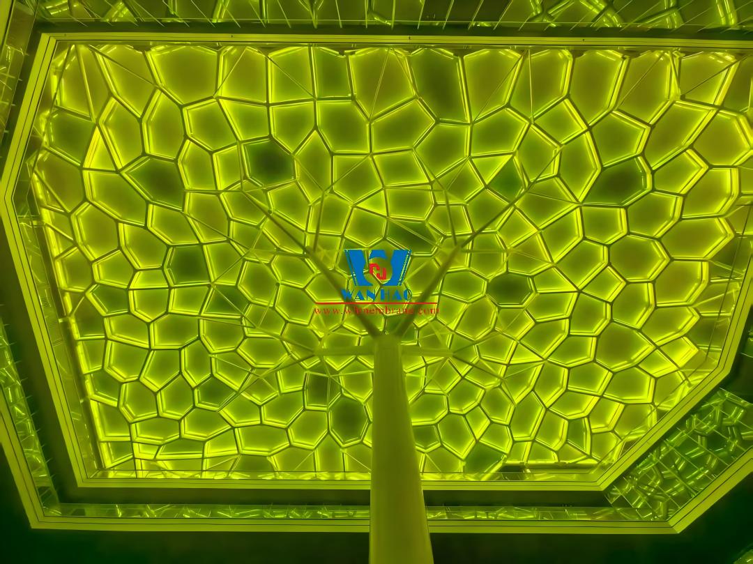 Steel Structure Canopy Project for Real Estate Development in Changshuo Community, Anji County