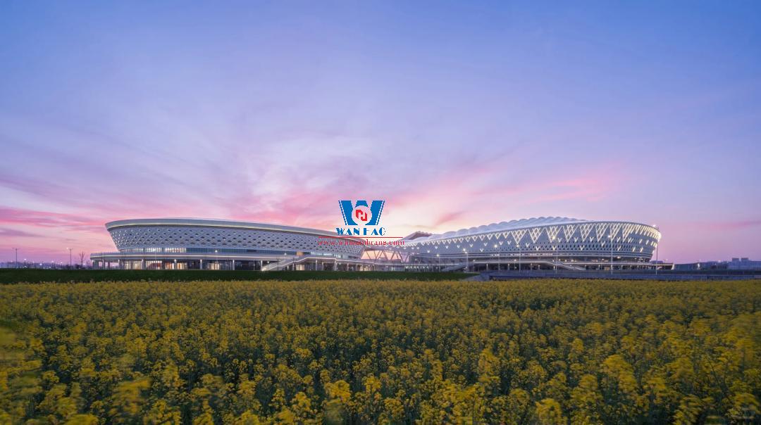 PTFE Membrane Structured Sports Center Integrated into the Landscape.jpg PTFE Membrane Structured Sports Center Integrated into the Landscape.jpg