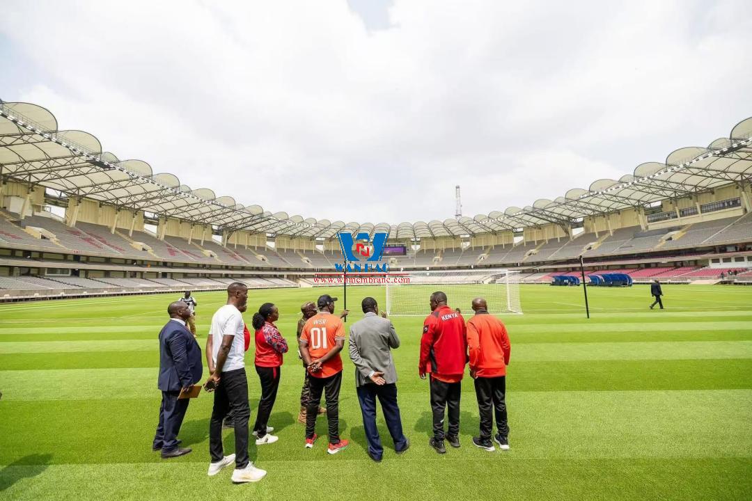 PTFE Tension Structure Membrane Roofing for Kenya Kasarani Stadium