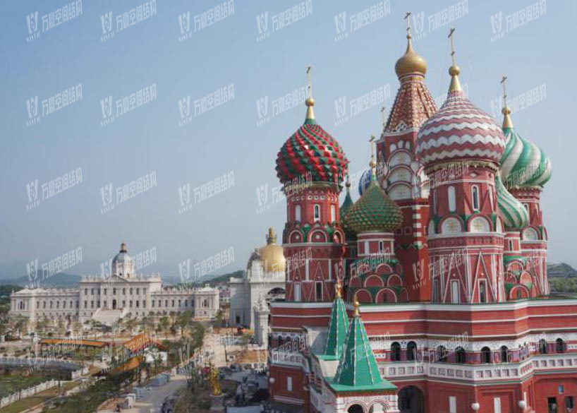 Hengdian Yuanming New Garden Russian Pavilion Project