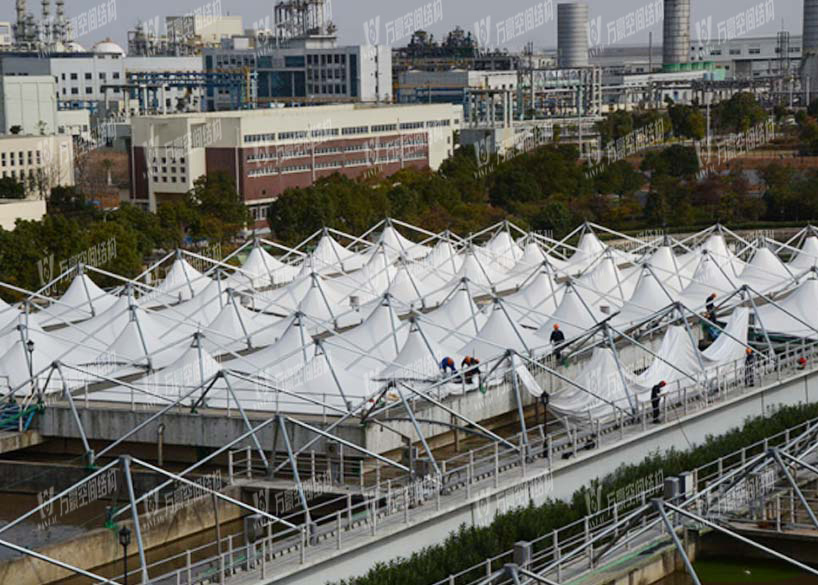 Ningbo North Area Sewage Tank Membrane Structure Project