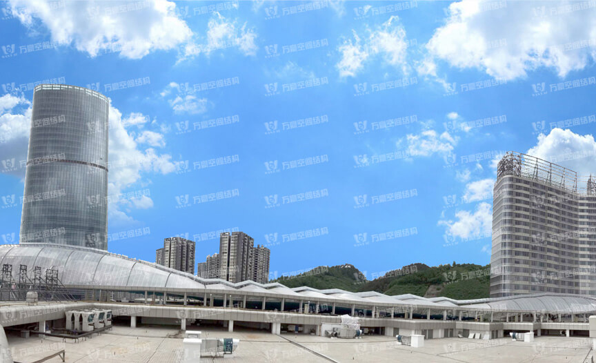Zunyi High-speed Rail New Town ETFE Roofing Project