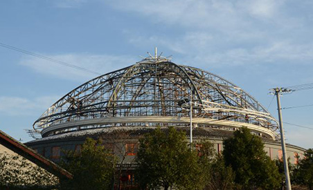 Tianhua Large Stage Shaped Steel Structure Project