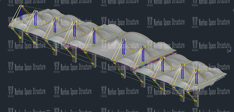 The 10th bid of Wanhao 2020-Shanwei Sports Center (Phase I) Project Track and Field Membrane Structure Project