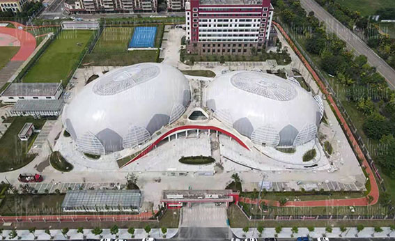 Membrane structure project of Sichuan Pengshan Training Base