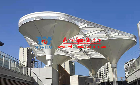 Taizhou Dabanqiao ETFE Air Pillow Sky Screen Project