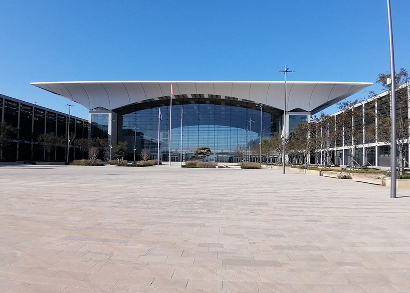 Qingdao Hongdao International Exhibition Center Facade Membrane Structure Project