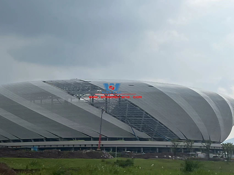 Liangjiang New Area to speed up the construction of Longxing football stadium (the standard does not drop, the construction period is not delayed, to ensure the