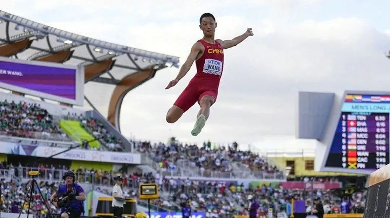 Membrane structure witnessed the first Chinese men's field championship