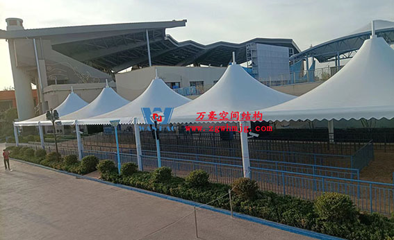 Shanghai Haichang Ocean Park steel membrane structure project