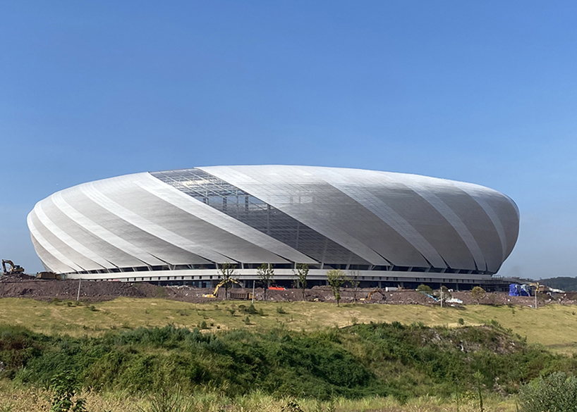 ETFE Roof Membrane Structure Project of Chongqing Longxing Football Stadium Project, the host venue of the 2023 Asian Cup
