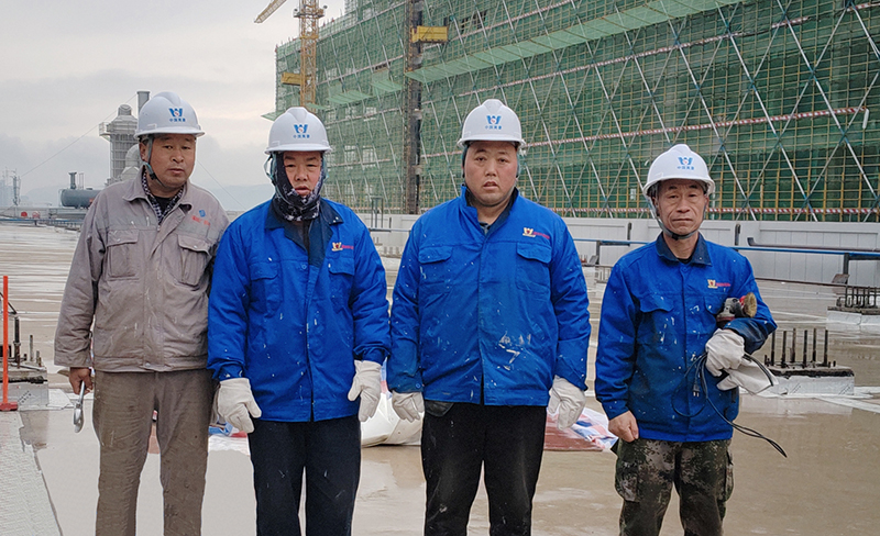 Zhejiang True Love Blanket Industry Technology Co., Ltd. plant three roof membrane structure project began construction