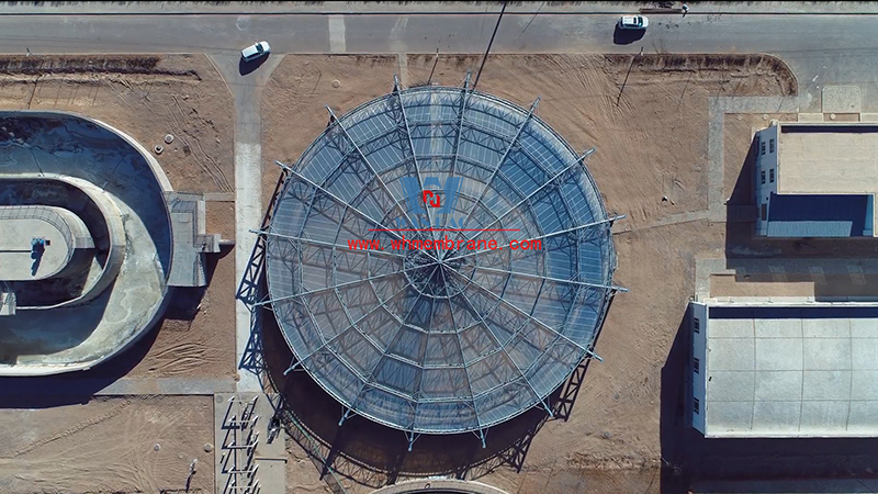 The reason why membrane structure is popular in sump capping works