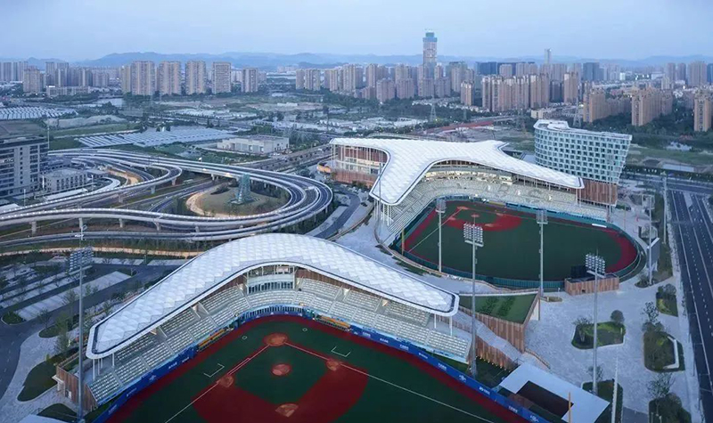 【 Case appreciation 】 Hangzhou Asian Games Baseball and Softball Sports Culture Center