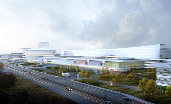 Curtain wall project of the fifth generation hospital in the north of Deyang City