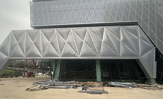 Zhongjian Jinyuanhui Square 10-3 Building membrane structure Project