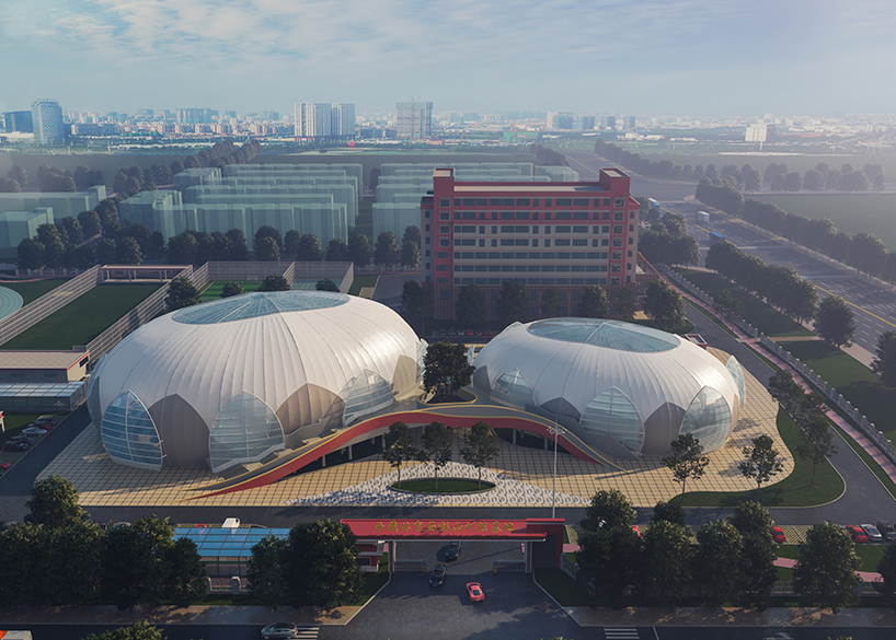 Sichuan Pengshan Training Base (Phase I) ETFE membrane structure project