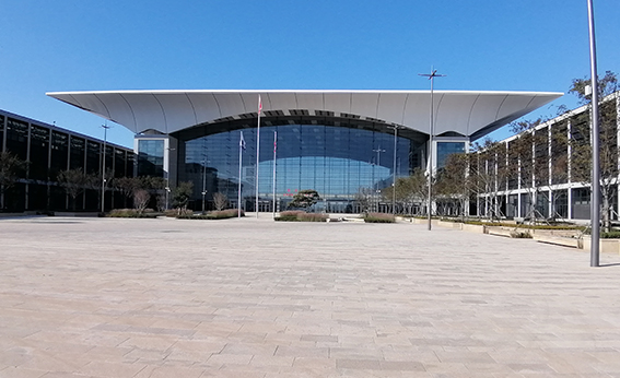 Qingdao Hongdao International Exhibition Center Facade Membrane Structure Project