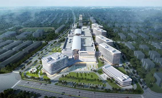 Membrane structure project of Jiangdong New Hospital, the First Affiliated Hospital of Hainan Medical College