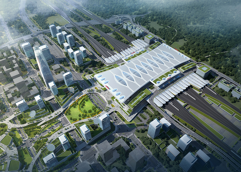 Chongqing East Railway Station  membrane structure