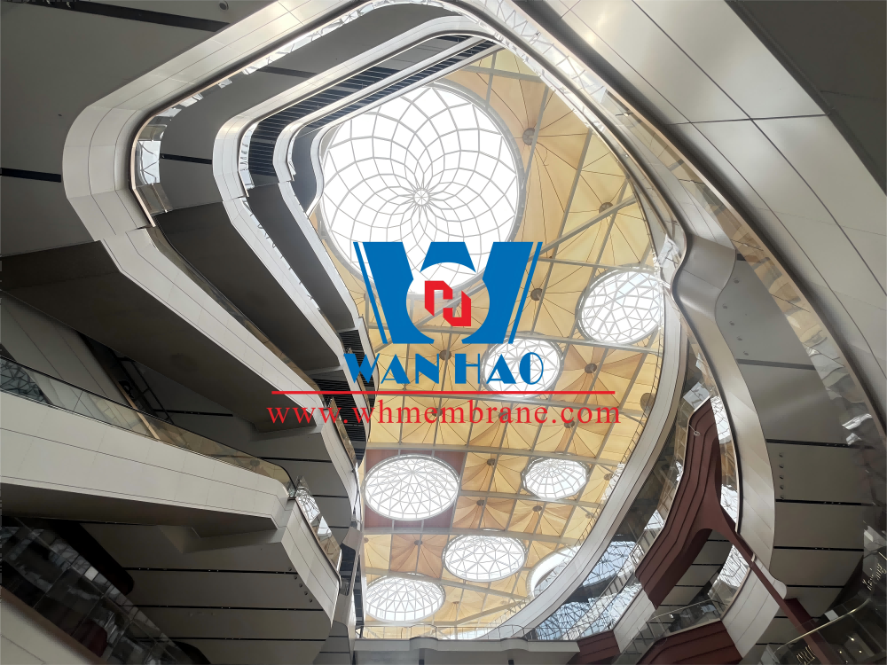 The Application Of ETFE + PTFE Membrane Structure In Commercial Street, Guangzhou