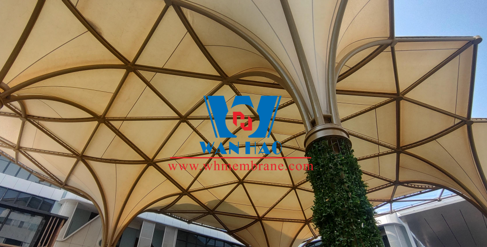 The Membrane-Steel Structure For ASEAN Characteristic Commodities Convergence Center,Guangxi