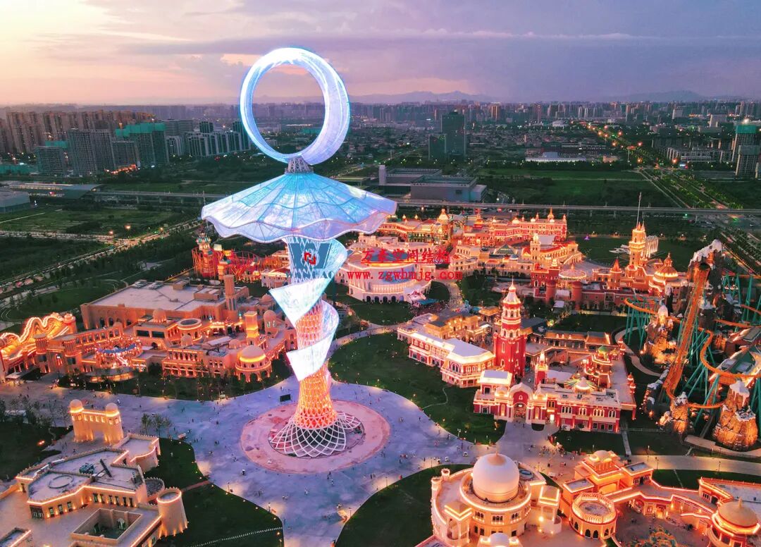 Xi'an Silk Road ETFE Membrane Structure Landmark Tower