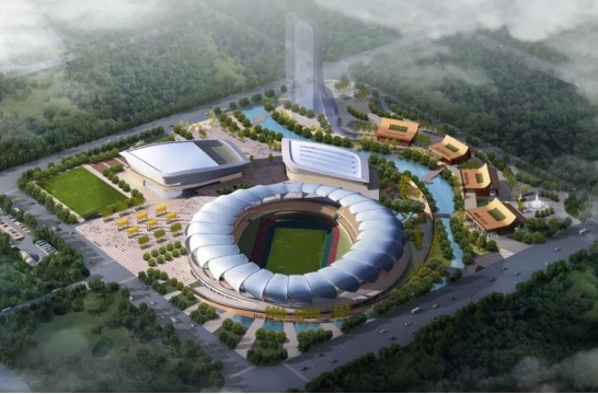 Lotus Blooms—PTFE Membrane Structure Roofing for Ruili International Cultural Center