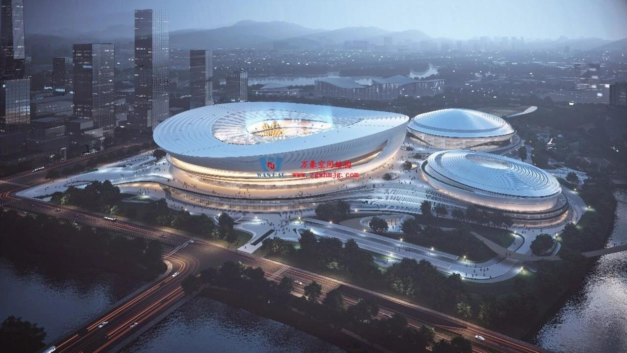 PTFE Membrane Roofing for the Hangzhou International Sports Center in China
