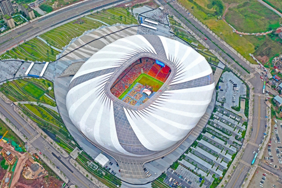 Chongqing Longxing Professional Football Stadium in China