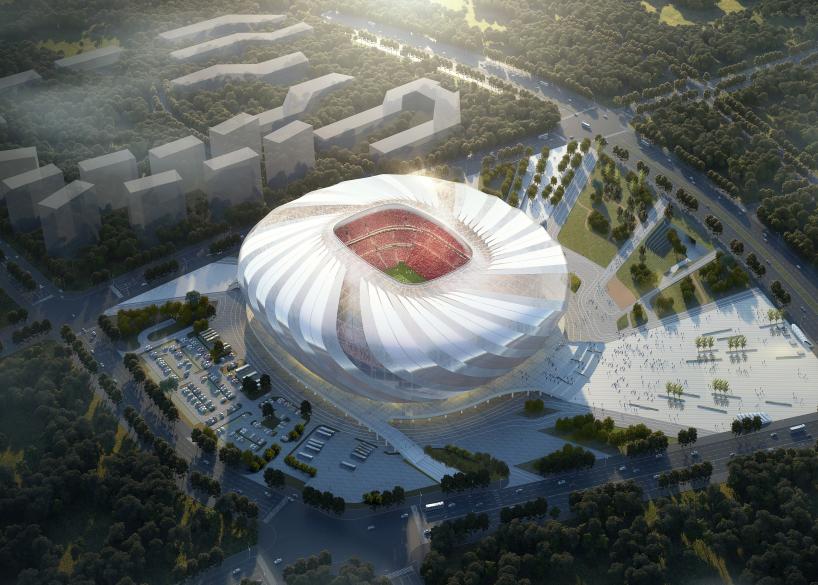 Chongqing Longxing Professional Football Stadium in China