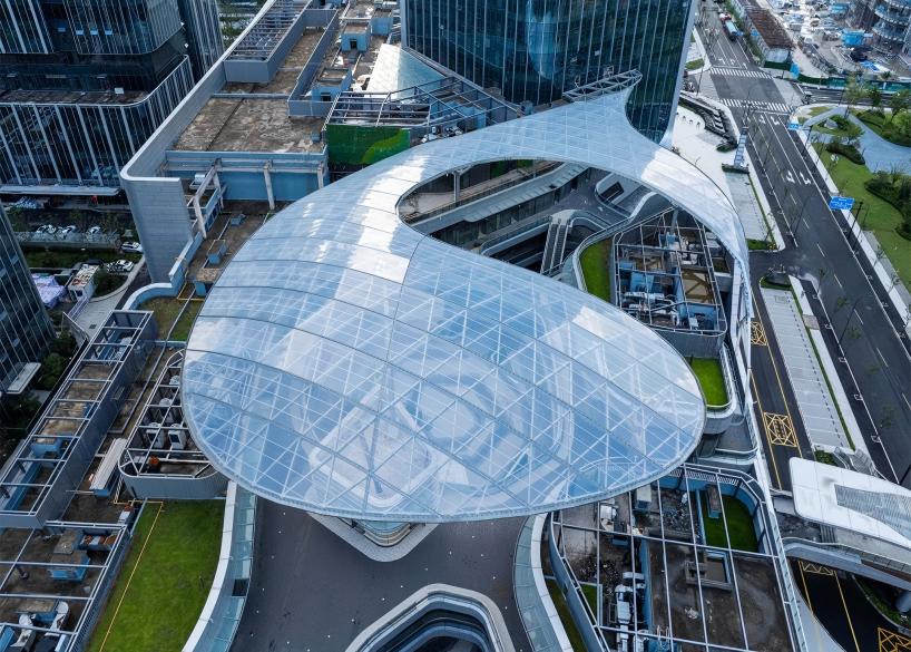 Shaoxing Huafa financial vitality city steel structure