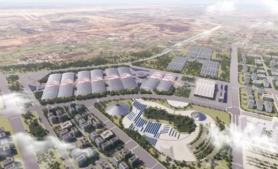 Zhengzhou Zhongyuan International Convention and Exhibition Center Construction Achieved a Breakthrough
